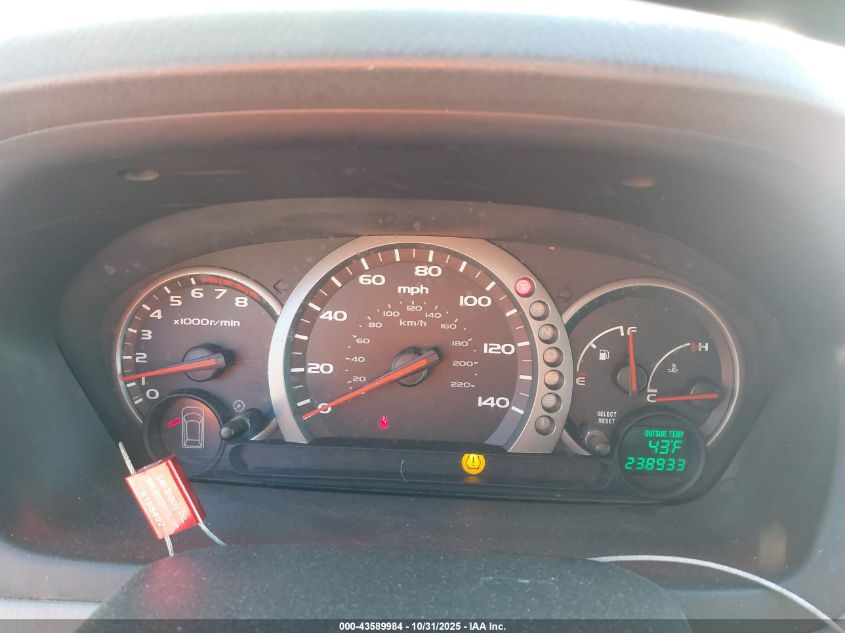 2005 Honda Pilot Ex VIN: 5FNYF18475B059585 Lot: 43589984