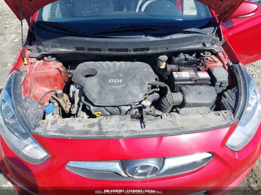 2014 Hyundai Accent Gls VIN: KMHCU4AE8EU711928 Lot: 43589986