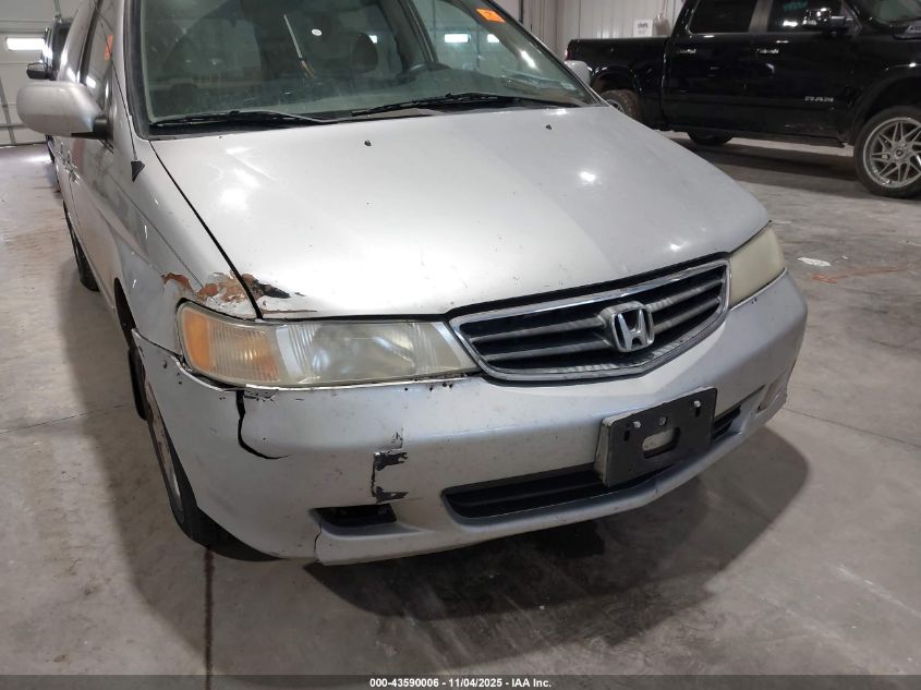 2004 Honda Odyssey Ex-L VIN: 5FNRL18974B078550 Lot: 43590006