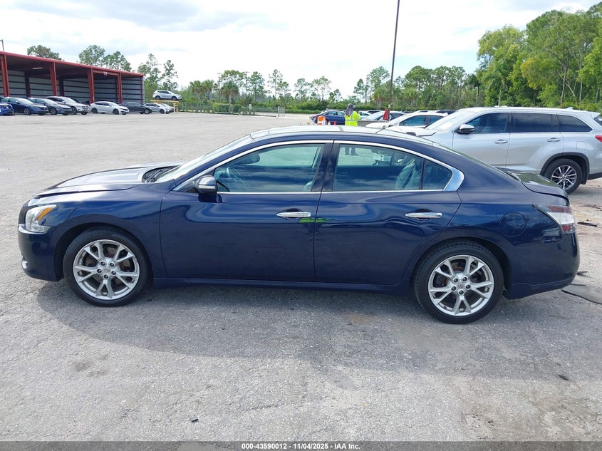 2014 Nissan Maxima 3.5 Sv VIN: 1N4AA5AP0EC465366 Lot: 43590012