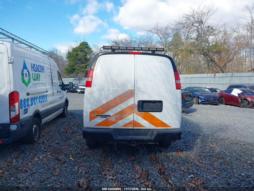 2016 Chevrolet Express 2500 Work Van VIN: 1GCWGAFF7G1125671 Lot: 43590060