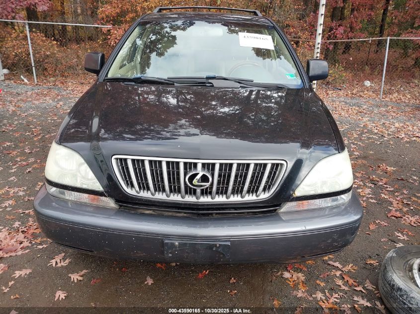 2001 Lexus Rx 300 VIN: JTJHF10U010214656 Lot: 43590165