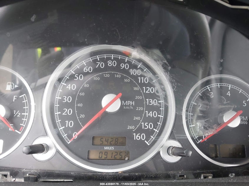 2005 Chrysler Crossfire Limited VIN: 1C3AN69L95X054695 Lot: 43590179