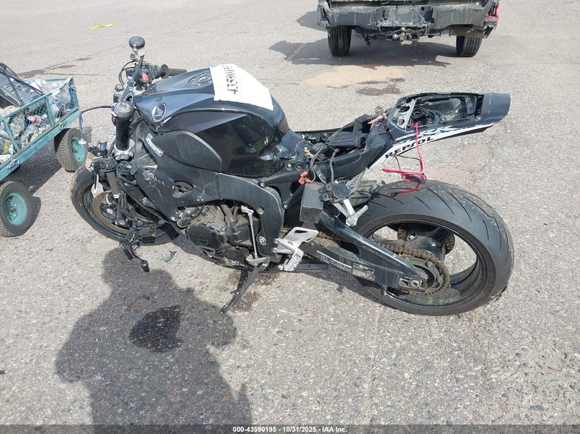 2008 Honda Cbr1000 Rr VIN: JH2SC59008M000950 Lot: 43590195