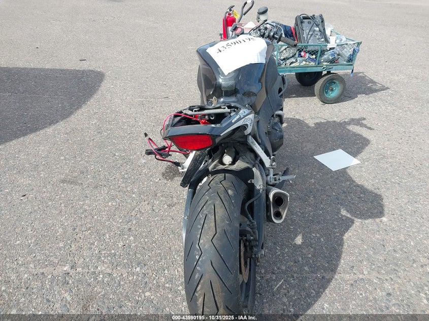 2008 Honda Cbr1000 Rr VIN: JH2SC59008M000950 Lot: 43590195