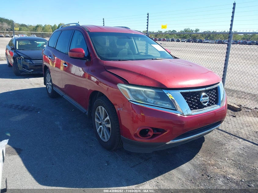 2014 NISSAN PATHFINDER SV - 5N1AR2MNXEC656140