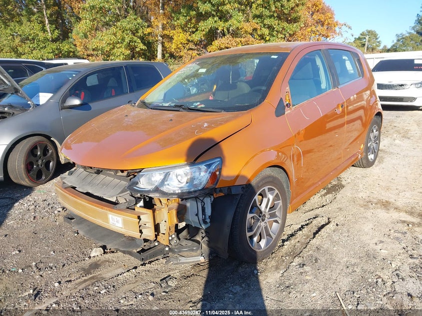 2018 CHEVROLET SONIC LT AUTO 1G1JD6SHXJ4120518