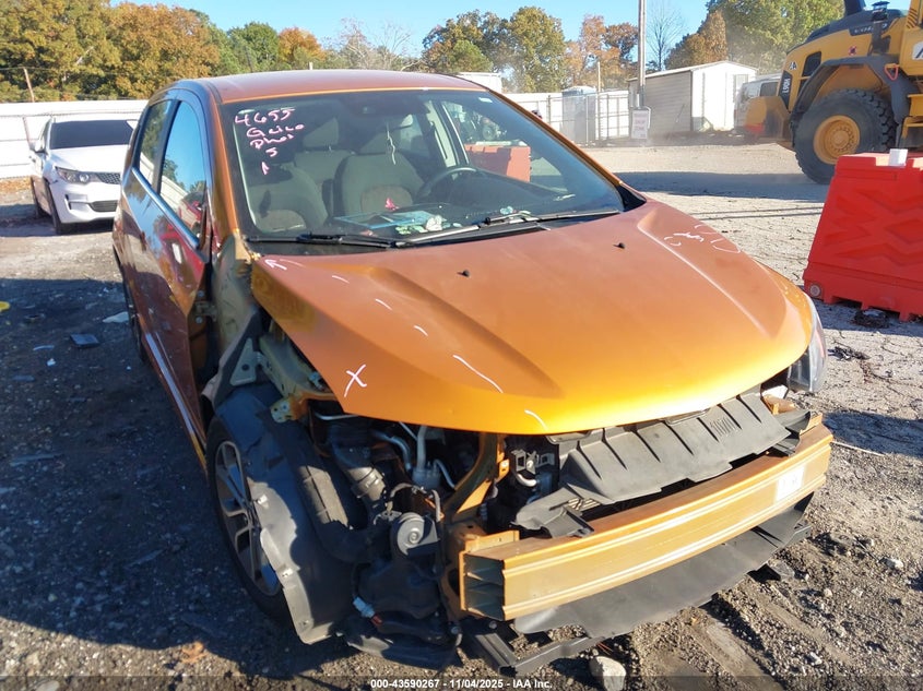 2018 CHEVROLET SONIC LT AUTO 1G1JD6SHXJ4120518