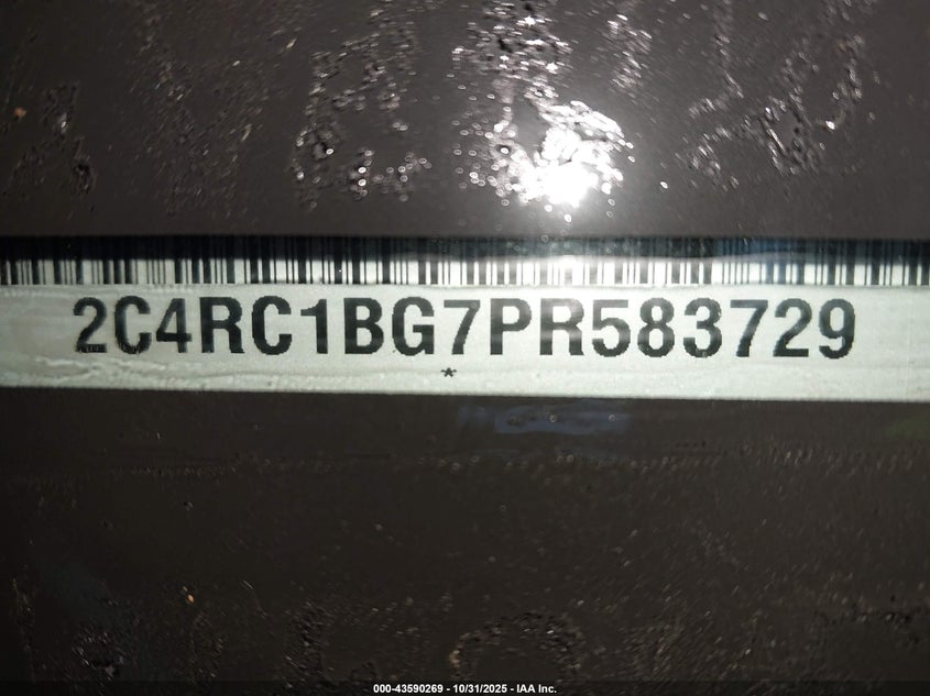 2023 Chrysler Pacifica Touring L VIN: 2C4RC1BG7PR583729 Lot: 43590269
