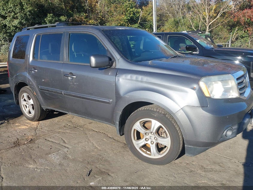 2013 HONDA PILOT EX-L - 5FNYF3H50DB008254