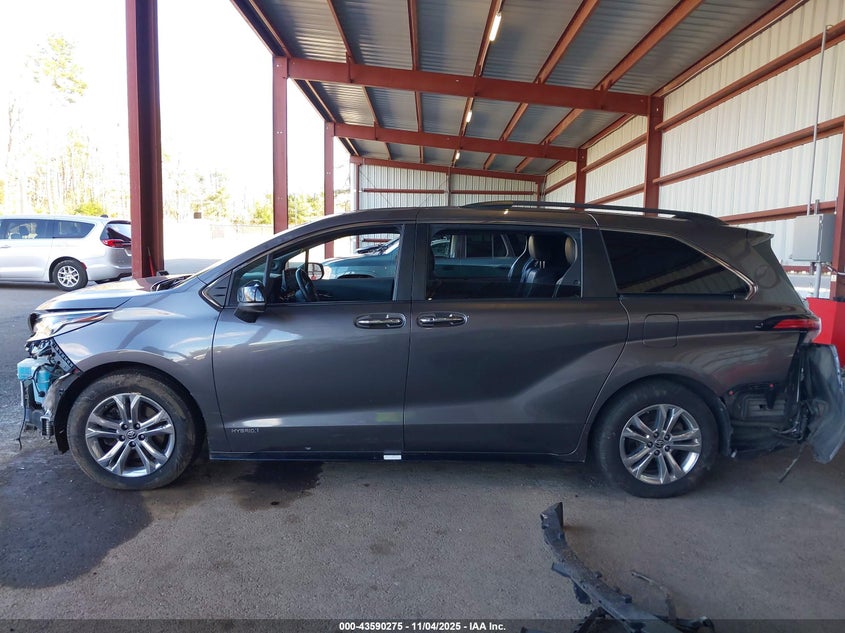 2021 Toyota Sienna Xse VIN: 5TDDSKFC9MS003216 Lot: 43590275