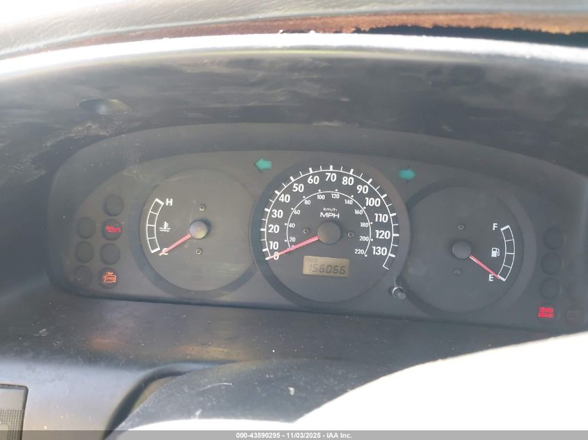 2002 Kia Spectra Ls VIN: KNAFB121725190687 Lot: 43590295