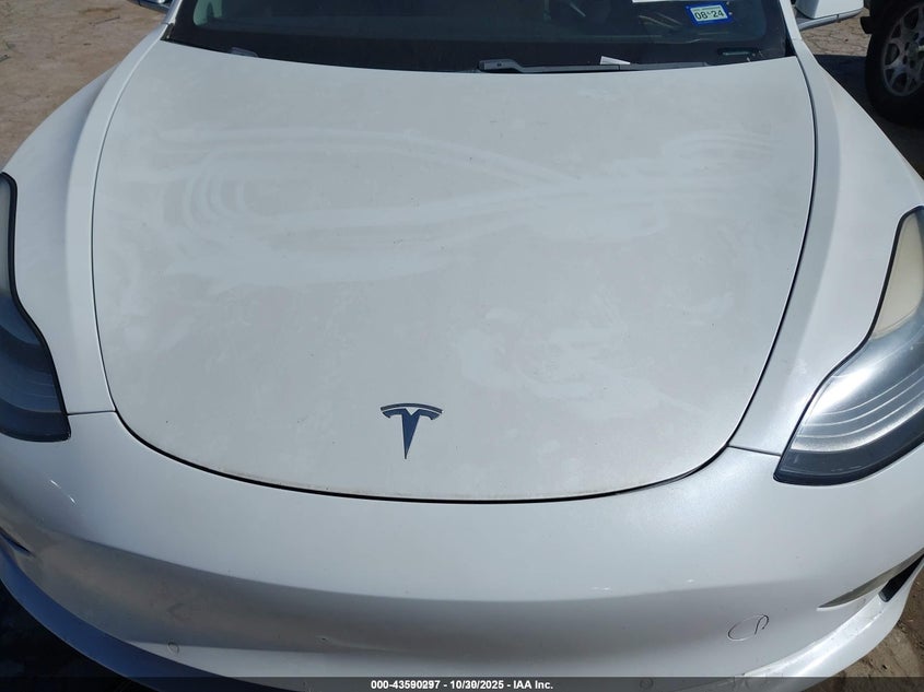 2018 Tesla Model 3 Long Range/Mid Range VIN: 5YJ3E1EA7JF007536 Lot: 43590297