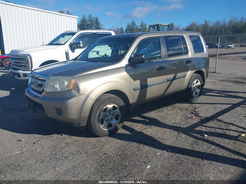 Vin: 5fnyf4h21bb033317, lot: 44085421, honda pilot lx 20112