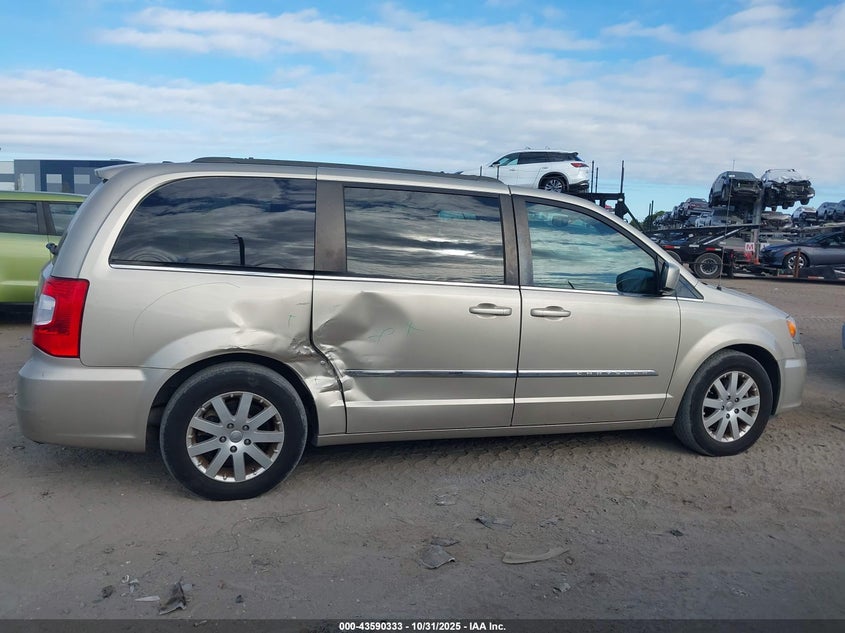 2016 Chrysler Town & Country Touring VIN: 2C4RC1BG7GR187591 Lot: 43590333