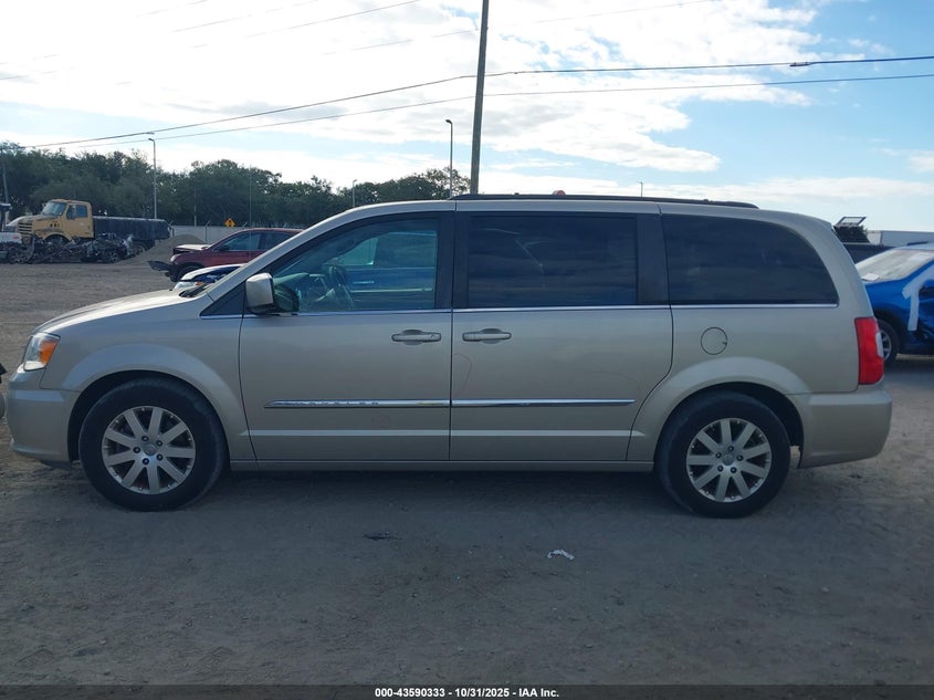 2016 Chrysler Town & Country Touring VIN: 2C4RC1BG7GR187591 Lot: 43590333