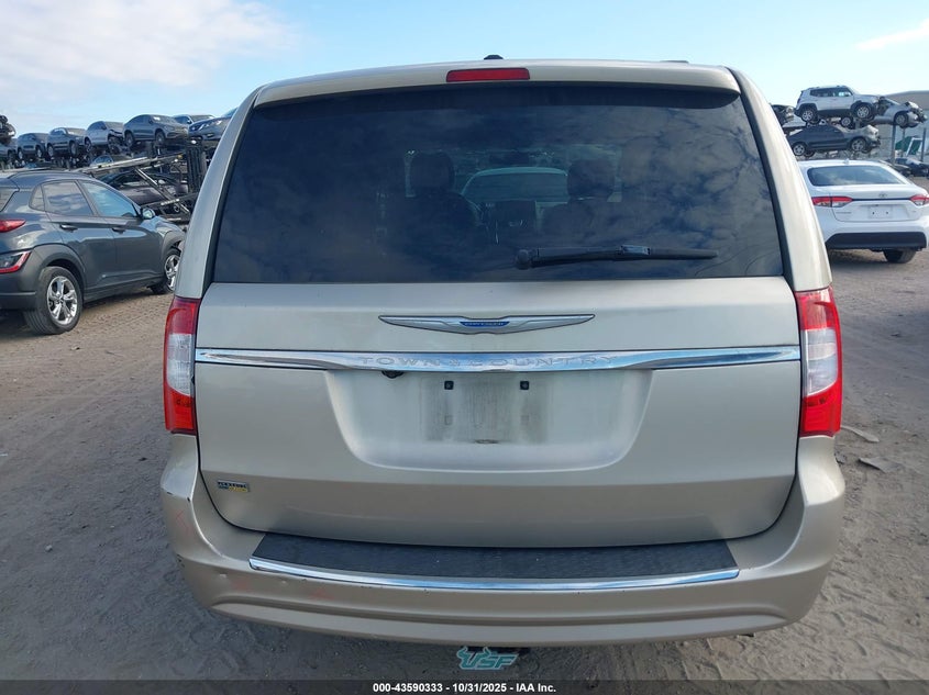 2016 Chrysler Town & Country Touring VIN: 2C4RC1BG7GR187591 Lot: 43590333