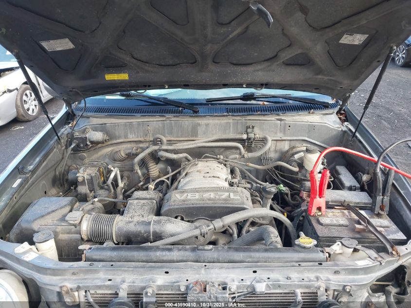 2004 Toyota Sequoia Sr5 V8 VIN: 5TDBT44A24S231317 Lot: 43590410