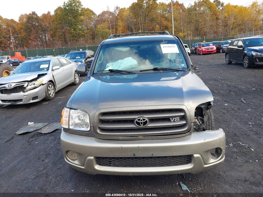 2004 Toyota Sequoia Sr5 V8 VIN: 5TDBT44A24S231317 Lot: 43590410