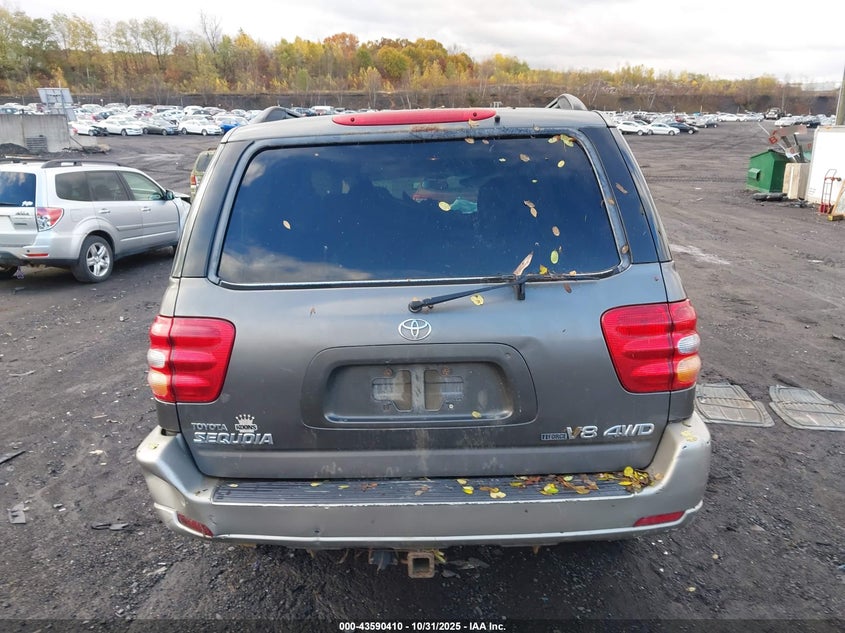 2004 Toyota Sequoia Sr5 V8 VIN: 5TDBT44A24S231317 Lot: 43590410