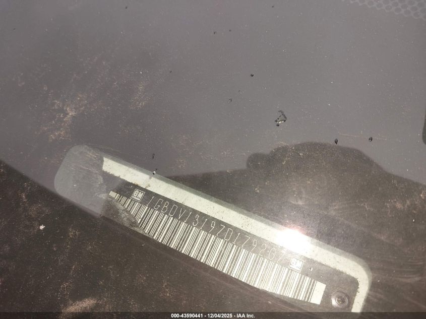 2007 Chevrolet Uplander Ls VIN: 1GBDV13197D179207 Lot: 43590441