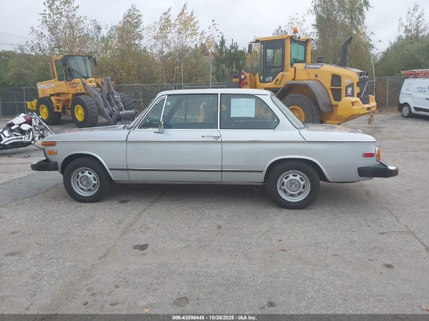 1976 BMW 2002 VIN: 2371867 Lot: 43590448