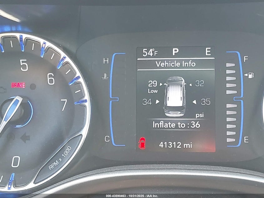 2020 Chrysler Voyager L VIN: 2C4RC1AG3LR210134 Lot: 43590463