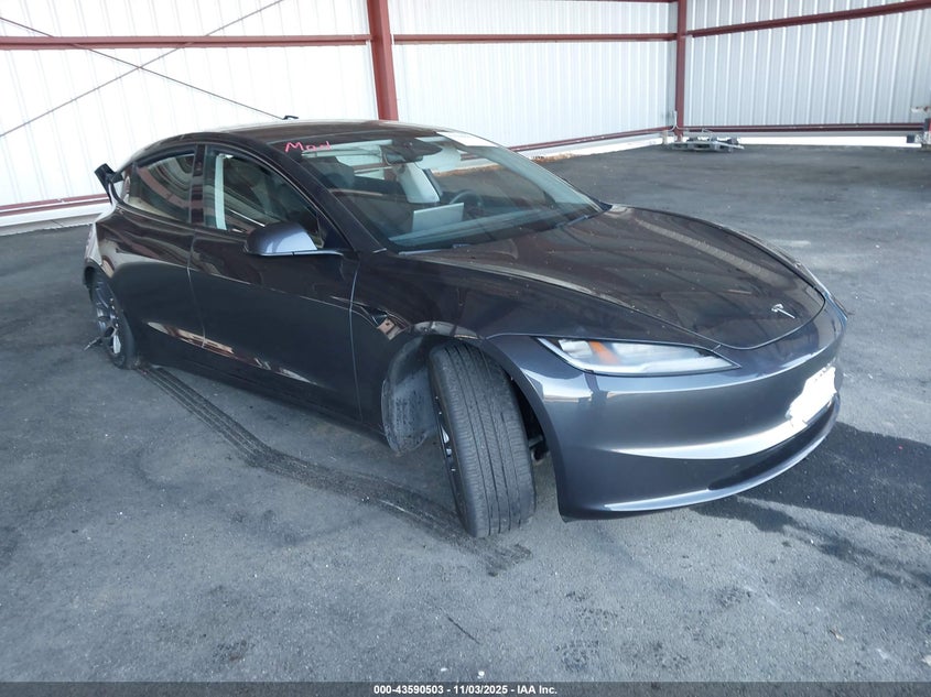 2024 TESLA MODEL 3 LONG RANGE DUAL MOTOR ALL-WHEEL DRIVE/REAR-WHEEL DRIVE - 5YJ3E1EA2RF727144