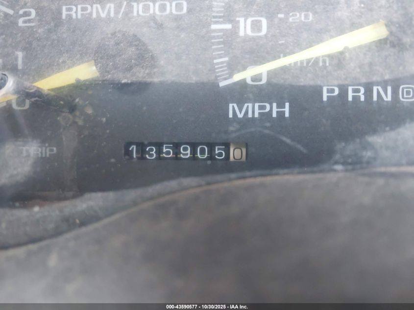 1997 Chevrolet C1500 Fleetside VIN: 2GCEC19R7V1207601 Lot: 43590577