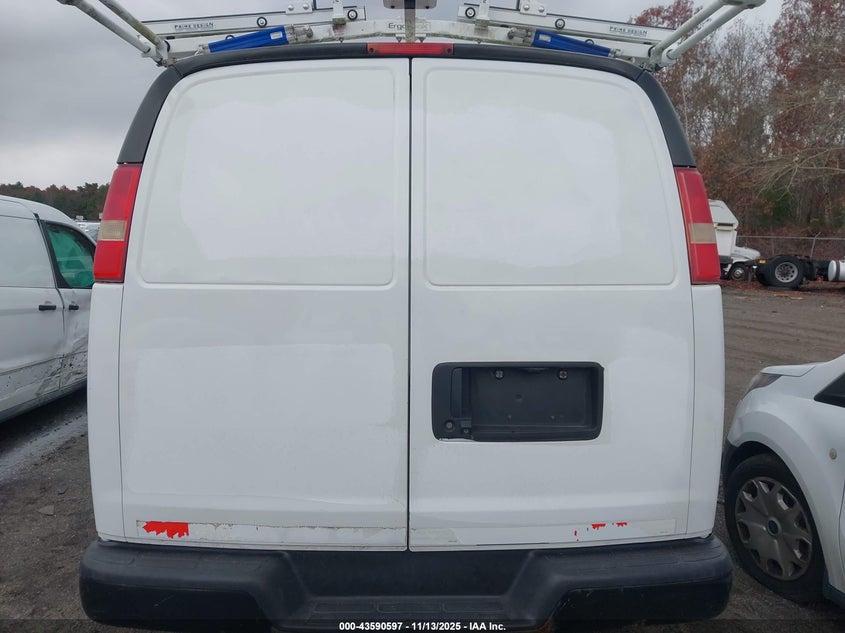 2015 Chevrolet Express 2500 Work Van VIN: 1GCWGFCF8F1169226 Lot: 43590597