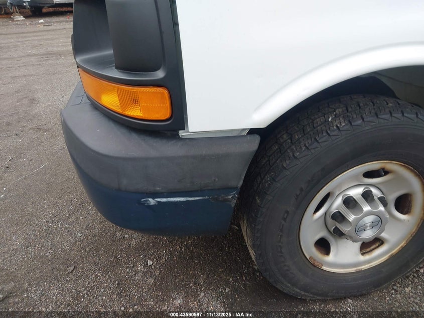 2015 Chevrolet Express 2500 Work Van VIN: 1GCWGFCF8F1169226 Lot: 43590597