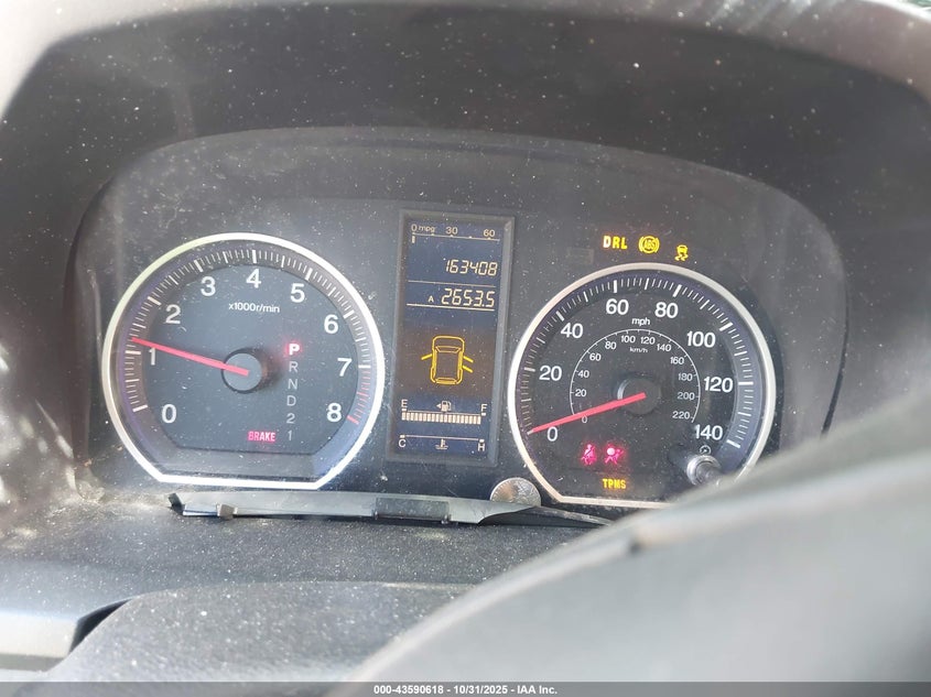 2007 Honda Cr-V Ex-L VIN: JHLRE48777C100447 Lot: 43590618