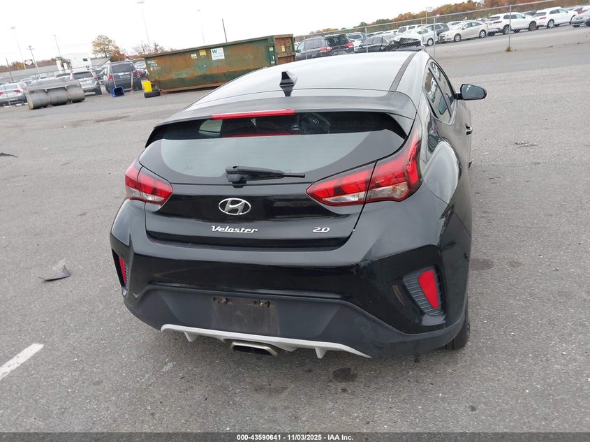 2019 HYUNDAI VELOSTER 2.0 - KMHTG6AF4KU005160