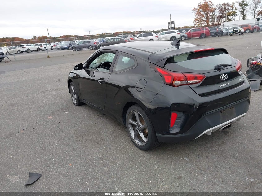 2019 HYUNDAI VELOSTER 2.0 - KMHTG6AF4KU005160