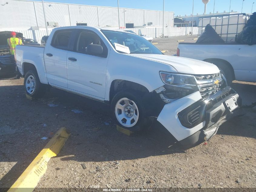 CHEVROLET COLORADO 2WD SHORT BOX WT