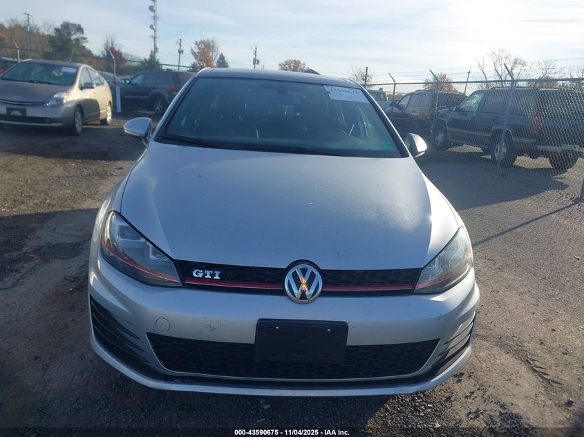 2016 VOLKSWAGEN GOLF GTI SE - 3VW4T7AU0GM045883