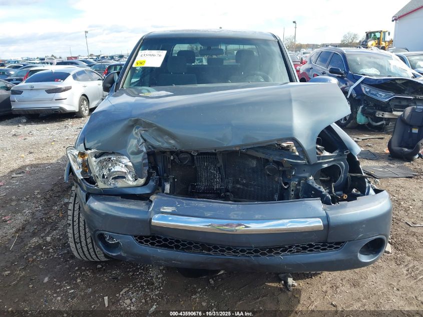 2006 Toyota Tundra Darrell Waltrip Edition/Sr5 V8 VIN: 5TBDT44196S509988 Lot: 43590676