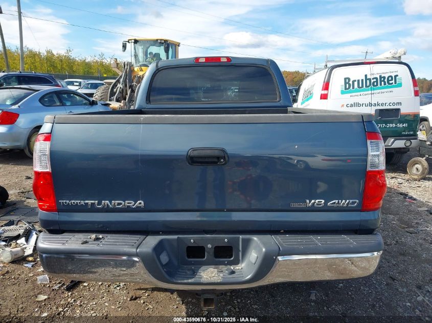 2006 Toyota Tundra Darrell Waltrip Edition/Sr5 V8 VIN: 5TBDT44196S509988 Lot: 43590676