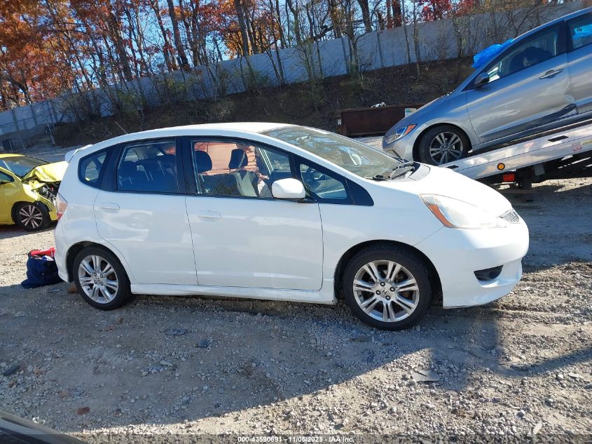 2009 Honda Fit Sport VIN: JHMGE88409S010453 Lot: 43590691