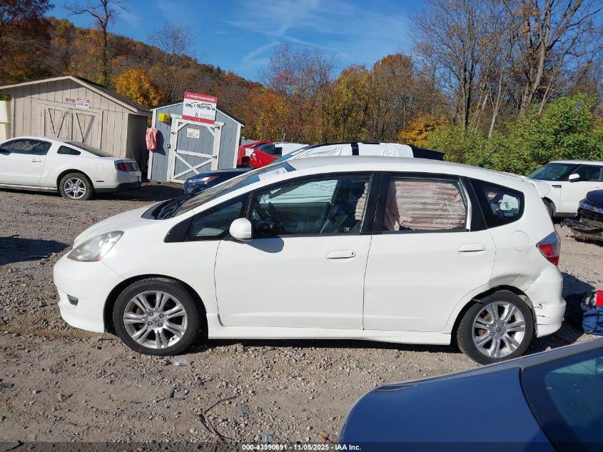 2009 Honda Fit Sport VIN: JHMGE88409S010453 Lot: 43590691