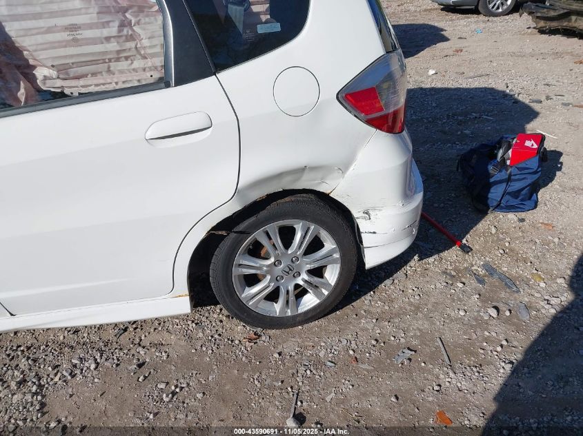 2009 Honda Fit Sport VIN: JHMGE88409S010453 Lot: 43590691