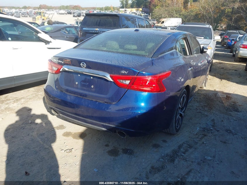 2017 Nissan Maxima 3.5 Sv VIN: 1N4AA6AP2HC452077 Lot: 43590710