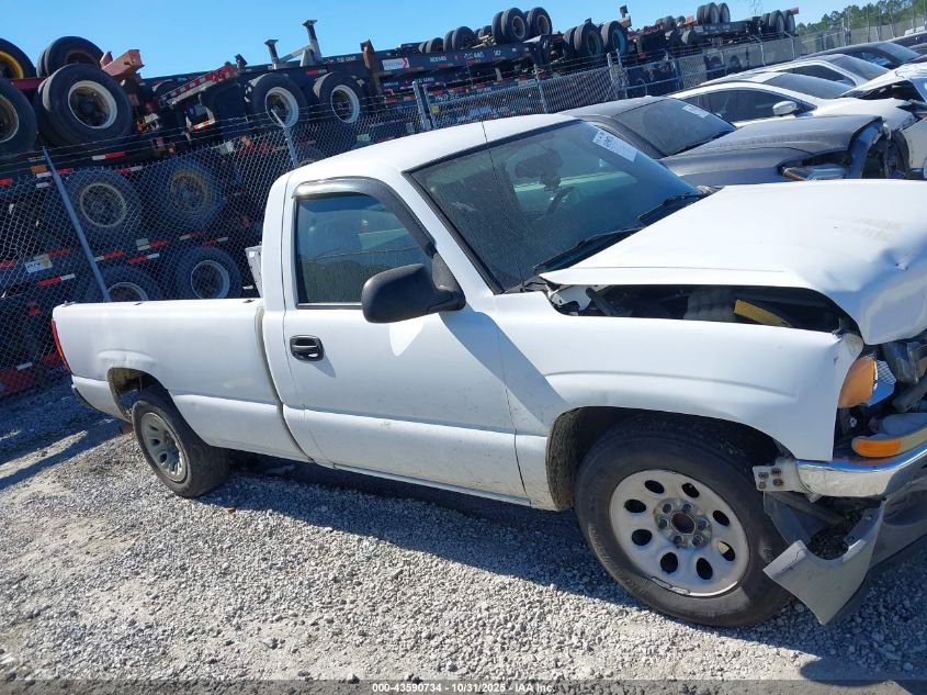 2007 GMC Sierra 1500 Classic Work Truck VIN: 1GTEC14V07Z165383 Lot: 43590734