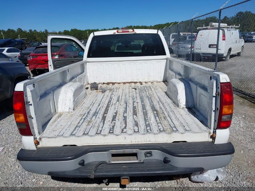 2007 GMC Sierra 1500 Classic Work Truck VIN: 1GTEC14V07Z165383 Lot: 43590734