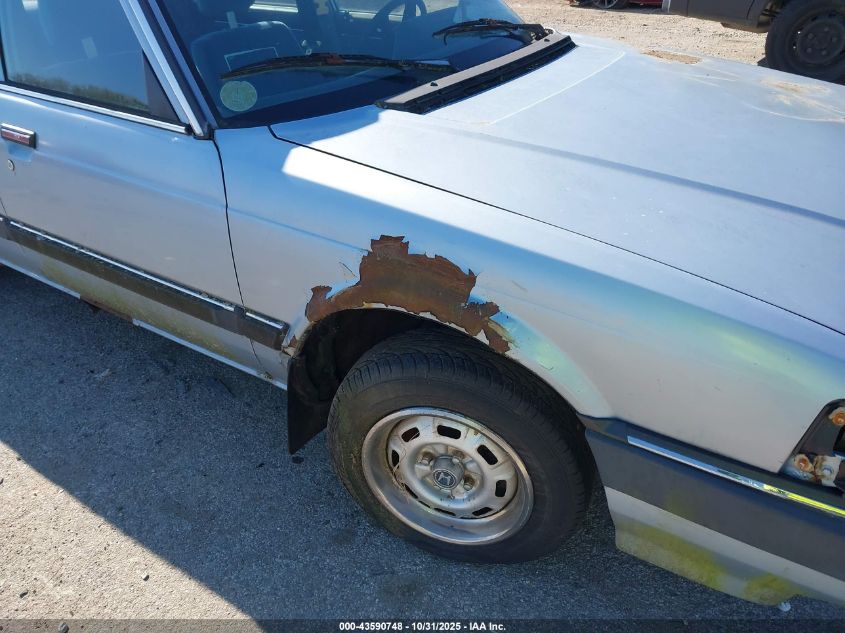 JHMAD7428EC106990 1984 HONDA ACCORD photo no. 6