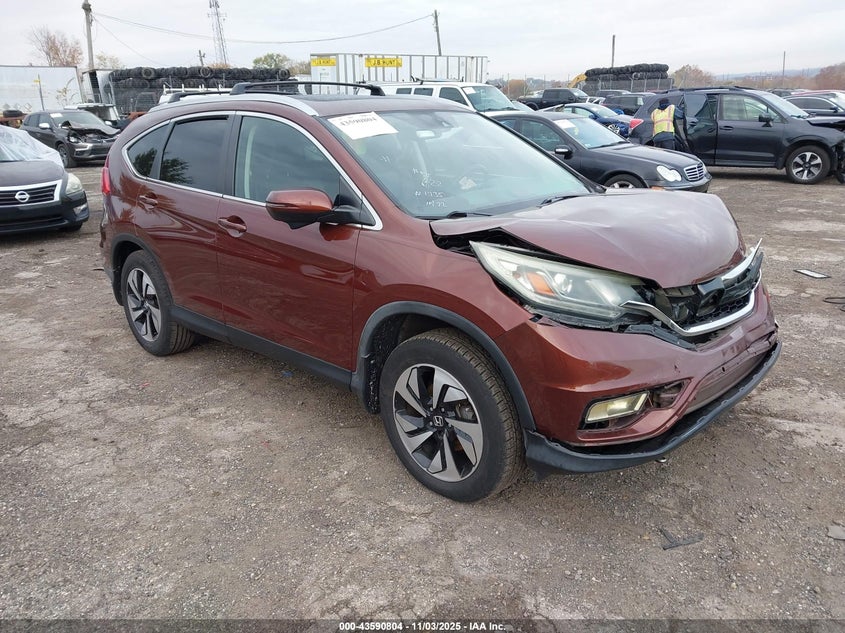 2015 HONDA CR-V TOURING - 5J6RM4H99FL005091