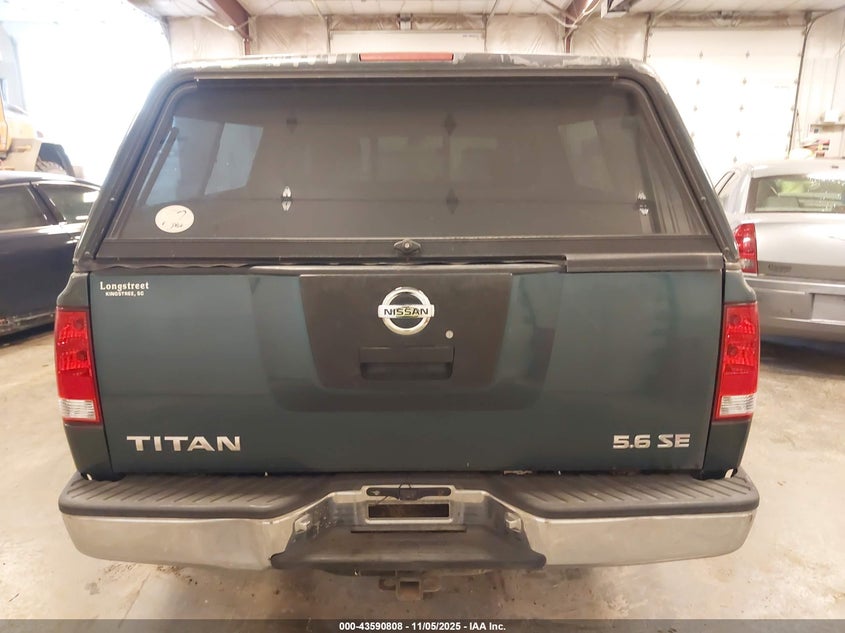 2005 Nissan Titan Se VIN: 1N6BA06A95N534739 Lot: 43590808