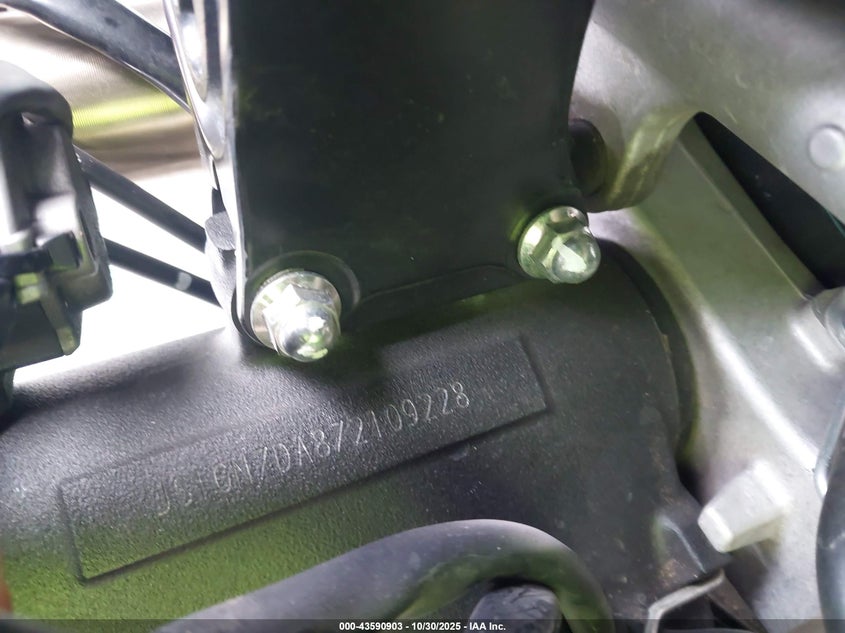 2007 Suzuki Gsx-R600 VIN: JS1GN7DA872109228 Lot: 43590903