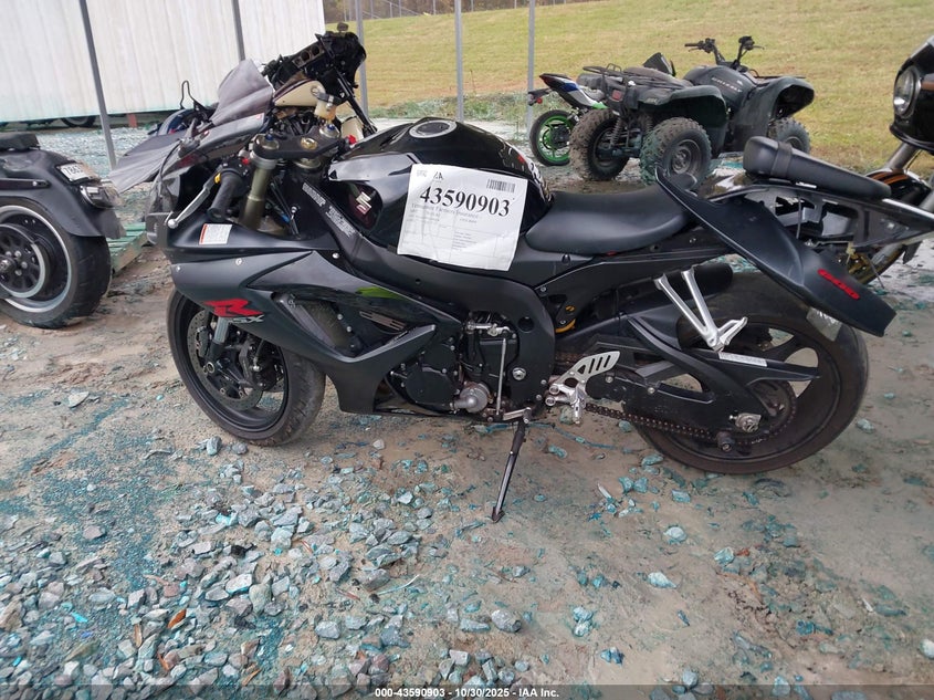 2007 Suzuki Gsx-R600 VIN: JS1GN7DA872109228 Lot: 43590903
