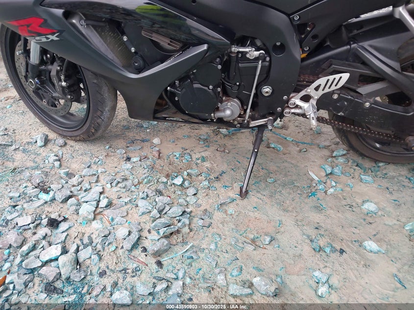 2007 Suzuki Gsx-R600 VIN: JS1GN7DA872109228 Lot: 43590903